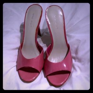 Nine West pink sandals